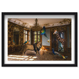 Associates in Rococo  - Displayed in a shadowbox