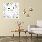 Wifi Password Floral Sketches