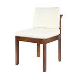 Acacia Wood Outdoor Dining Chair (Set of 2)