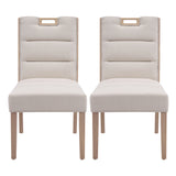 Upholstered Armless Dining Chairs