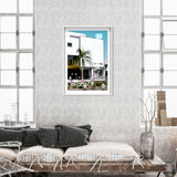 Penguin Spree in Rodeo - Displayed in a shadowbox