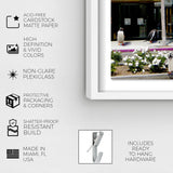 Penguin Spree in Rodeo - Displayed in a shadowbox