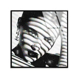 Solid Stare - Framed Acrylic Art