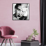 Solid Stare - Framed Acrylic Art