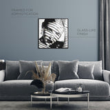 Solid Stare - Framed Acrylic Art