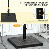 Square Outdoor Umbrella Stand Holder