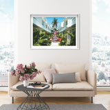 Miami Deco - Displayed in a shadowbox