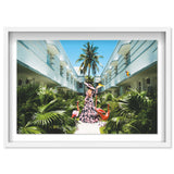 Miami Deco - Displayed in a shadowbox