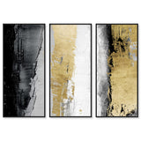 Envision and Elevate Gold Triptych