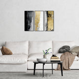 Envision and Elevate Gold Triptych
