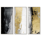 Envision and Elevate Gold Triptych