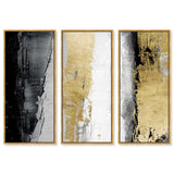 Envision and Elevate Gold Triptych