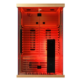 Blisspod I Vantaa RED I All-In-One - Full Spectrum + Red Light Therapy I Indoor Premium Sauna I 2 Person