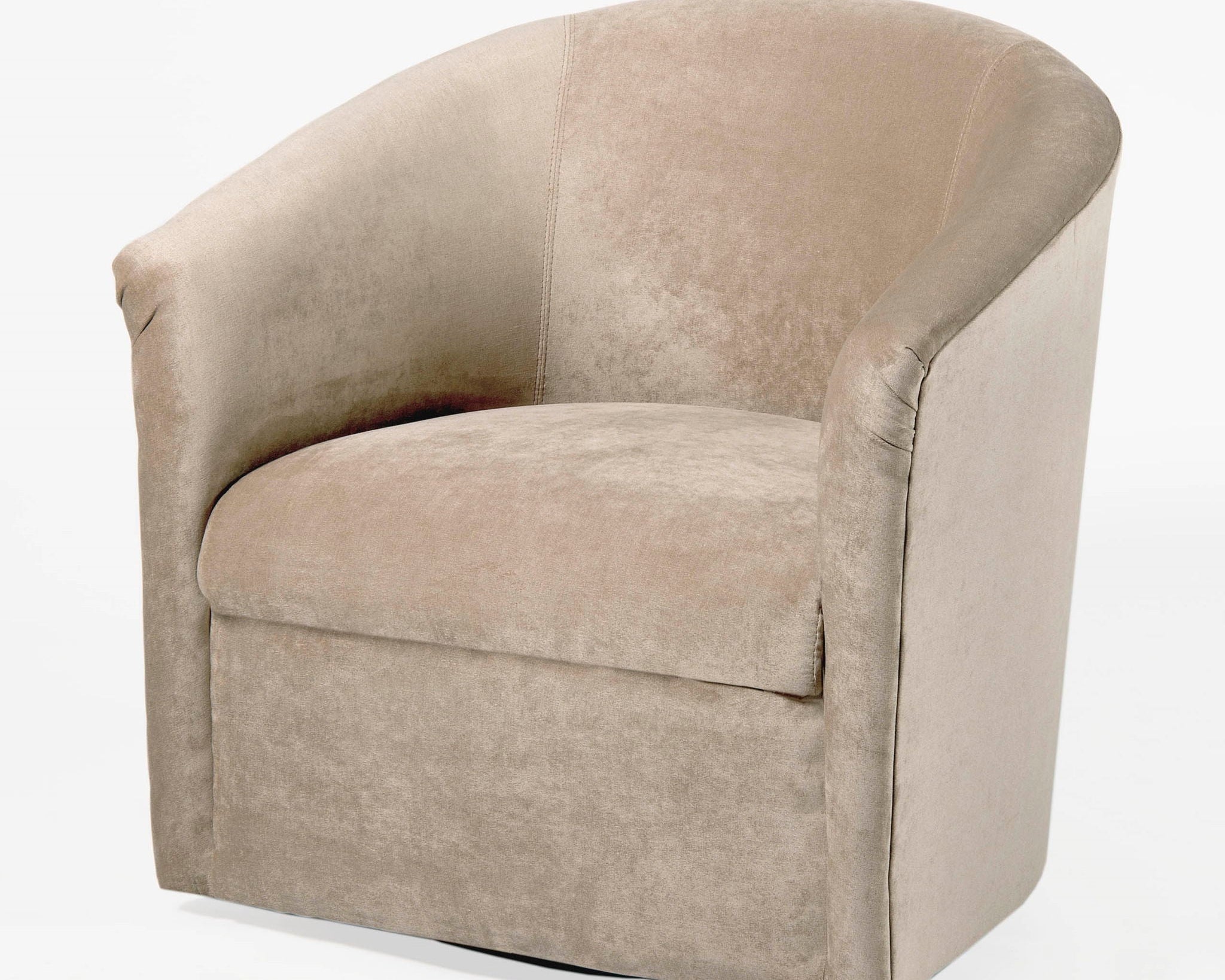 Eden - Swivel Chair With Upholstery And Hardwood Frame