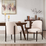 Wooden Dining Chairs Set of 2