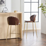 Kira Upholstered Bar Stool Set of 2