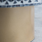 Unique Capiz Coffee Table & Pedestal Base