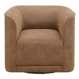 Brown Swivel Accent Chair