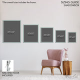 Teddy The Bae Pink - Displayed in a shadowbox