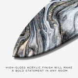 Marbled Gold Surfboard