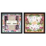 Grand Jungle Fashion SET - Displayed in a shadowbox