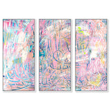 But I Never Quit TRIPTYCH - With hand-applied Heavy Gel Top Coat