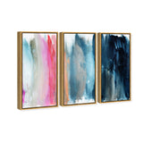 Parque del Retiro TRIPTYCH - With hand-applied Heavy Gel Top Coat