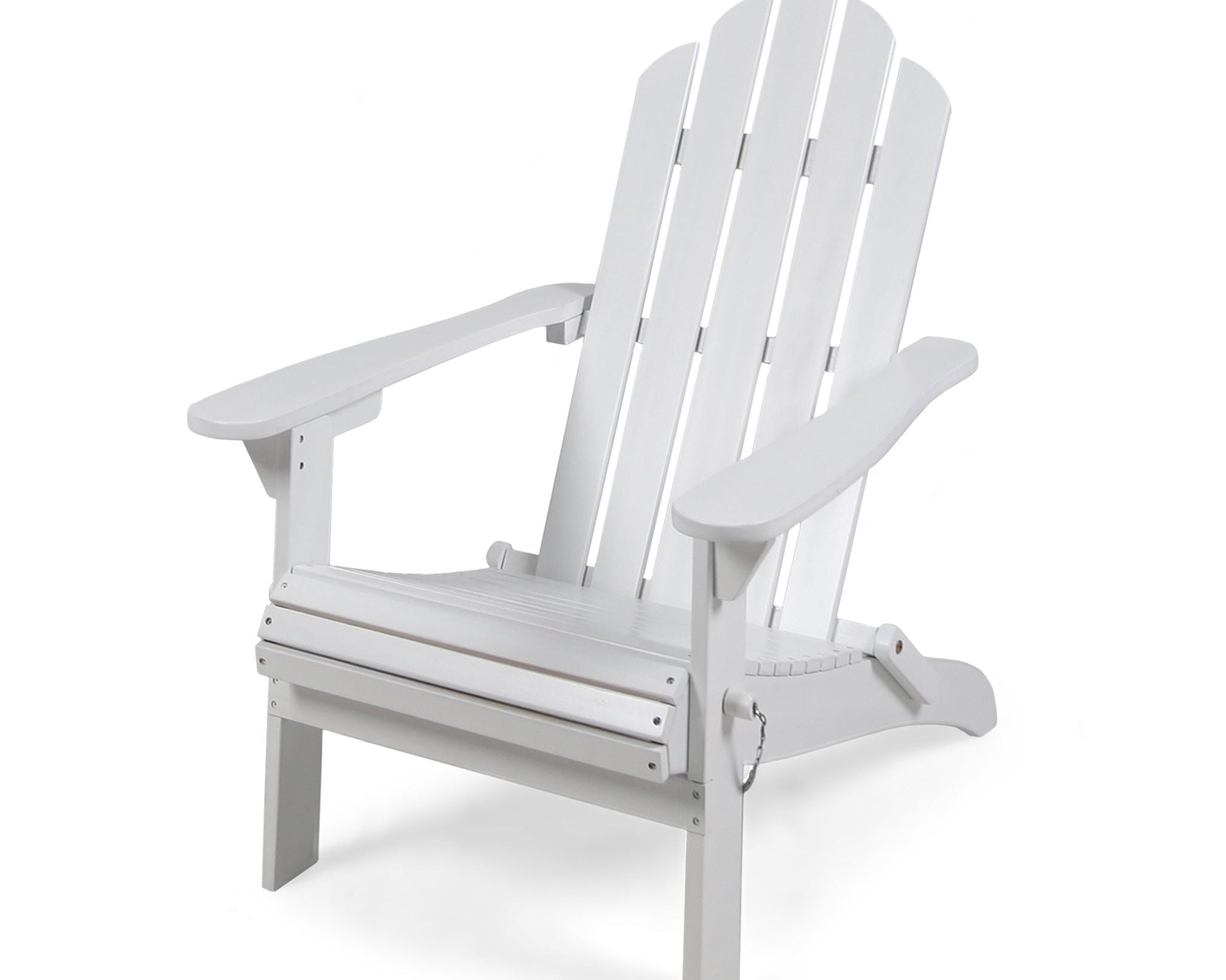 Aurascape Outdoor Acacia Wood Foldable Adirondack Chair