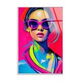 Neo Elegance - Framed Acrylic Art