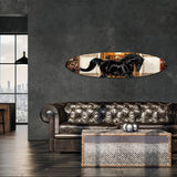 Royal Shopping in Italy - Decorative Acrylic Surfboard