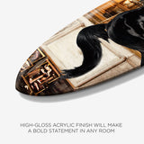 Royal Shopping in Italy - Decorative Acrylic Surfboard