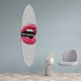 OFF Lips - Decorative Acrylic Surfboard