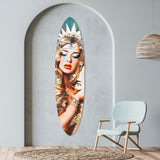 Tales of a Mermaid - Decorative Acrylic Surfboard