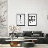 Paint and Oils Set of 2 - Displayed in a Shadowbox