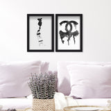 Paint and Oils Set of 2 - Displayed in a Shadowbox