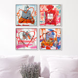 Remix Essentials II Set of 4 - With Applied Heavy Gel Top Coat