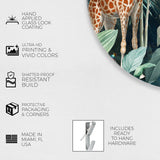 Jungle Reves - Round Acrylic Art