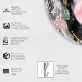 Always such a good girl - Round Acrylic Art