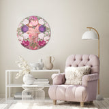 SUPERFLUOUS JUNGLE - ROUND ACRYLIC ART