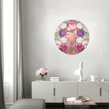 SUPERFLUOUS JUNGLE - ROUND ACRYLIC ART