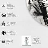 Wild Tiger - Round Acrylic Art