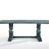 Leventis Dining Table in Weathered Gray