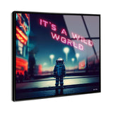 Wild World - Framed Acrylic Art