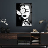 Dutchess of The Butterflies - Framed Acrylic Art