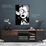 Dutchess of The Butterflies - Framed Acrylic Art