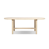Milo - 8 Seat Oval Dining Table - Natural