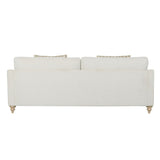 Sofa Single Reverable Cushion With 2 Pillows - Off White