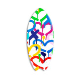 Corey Paige - Rainbow Electric Love Skimboard