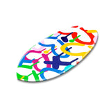 Corey Paige - Rainbow Electric Love Skimboard