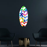 Corey Paige - Rainbow Electric Love Skimboard